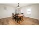 Spacious dining room with a large table, chairs, and plenty of room for Gathering gatherings at 419 S Oak St, Fortville, IN 46040