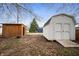 View of various storage sheds offering functional outdoor storage space at 419 S Oak St, Fortville, IN 46040