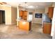 Stylish kitchen with stainless steel appliances, granite counters, and modern lighting at 45 Golden Tree Ln, Indianapolis, IN 46227