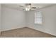 Bedroom featuring neutral walls, a ceiling fan, and natural light at 4827 Spring Flower Ct, Indianapolis, IN 46237