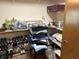 Walk-in closet with shelving and shoes at 5122 Montpelier Ct, Columbus, IN 47203