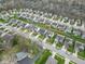 Well-planned neighborhood showcasing a collection of single-Gathering homes with landscaped lawns at 5157 Climbing Rose Pl, Indianapolis, IN 46254