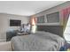 Serene main bedroom featuring a comfortable bed, two windows, and a neutral color scheme, promoting a relaxing atmosphere at 5157 Climbing Rose Pl, Indianapolis, IN 46254