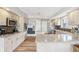Spacious kitchen featuring an island, stainless steel appliances, and ample counter space at 5325 Tracey Jo Rd, Greenwood, IN 46142