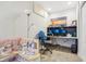 Bright office space with a built-in desk and playful corner at 5325 Tracey Jo Rd, Greenwood, IN 46142
