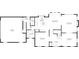 Main floor plan showing layout of kitchen, living room, dining room, garage, and breakfast nook at 5341 W Stonehaven Ln, New Palestine, IN 46163