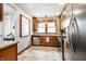 Updated kitchen features stainless steel appliances, granite countertops, and ample cabinet space at 5442 Hibben Ave, Indianapolis, IN 46219