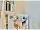 Open concept kitchen with island seating and access to a sunny dining area at 5802 Bentbrook Dr, Bargersville, IN 46106