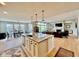 Spacious kitchen island with a view of dining and living areas offers easy flow and entertaining space at 5802 Bentbrook Dr, Bargersville, IN 46106