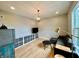 Bright living room with hardwood floors and comfortable seating at 5802 Bentbrook Dr, Bargersville, IN 46106