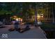 Inviting outdoor lounge area with comfortable seating, ideal for relaxing and entertaining by the water at 7014 Eagle Dr, Nineveh, IN 46164