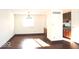 Living room with hardwood floors and natural light at 7838 Burr Oak Ct, Indianapolis, IN 46217
