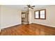 Cozy living room featuring hardwood floors and neutral walls at 831 N 12Th St, Elwood, IN 46036