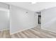 Bright, neutral room featuring modern flooring, and easy access to the basement at 835 N Dearborn St, Indianapolis, IN 46201