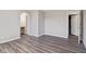 Bedroom featuring an en-suite bathroom and neutral walls at 84 Beech Ct, Whiteland, IN 46184