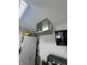 The garage features an overhead heater, storage cabinet, and television at 8740 Morgan Dr, Fishers, IN 46038