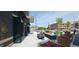 Relax on the modern outdoor patio with comfortable seating, stylish fire features, and lush floral displays at 8740 Morgan Dr, Fishers, IN 46038