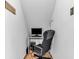 Cozy office space featuring a modern desk setup, ideal for remote work or study at 8813 Browns Valley Ln, Indianapolis, IN 46113