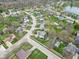 A high-angle view displaying a home nestled in a lush neighborhood at 9362 Helmsdale Dr, Indianapolis, IN 46256