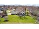 A spacious backyard with a patio and lush green lawn, perfect for outdoor living at 10846 Hamilton Pass, Fishers, IN 46037