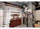 Basement features storage, shelving, furnace and mechanicals at 10846 Hamilton Pass, Fishers, IN 46037