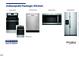 This kitchen package features stainless steel appliances: a range, oven, microwave, dishwasher, and refrigerator at 1310 Fleming Dr, Greenfield, IN 46140