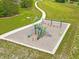 Community playground with swings and slides for outdoor fun at 1310 Fleming Dr, Greenfield, IN 46140