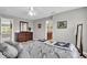 Comfortable bedroom with a large dresser, a mirror, and soft lighting at 1533 Windswept, Brownsburg, IN 46112