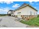 Spacious garage and driveway area with manicured lawn; a home designed for a luxurious lifestyle at 1581 S 825 E, Zionsville, IN 46077