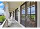 Charming porch with rocking chairs, offering a relaxing space to enjoy the outdoors at 1581 S 825 E, Zionsville, IN 46077