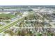 Aerial view of cozy home with nearby city attractions, providing an urban lifestyle at 1646 Fisher Ave, Indianapolis, IN 46224