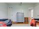 bedroom featuring grey dresser between two twin beds at 1707 Lafayette Ave, Lebanon, IN 46052