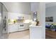 Bright kitchen featuring white cabinetry, modern appliances, and an open design at 17777 Crown Pointe Ct, Noblesville, IN 46062