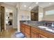 The primary bathroom includes a double vanity, glass shower and separate walk-in closet at 2507 Silver Oaks Dr, Carmel, IN 46032