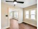 Bright, open living space featuring hardwood floors and abundant natural light at 2926 Indianapolis Ave, Indianapolis, IN 46208