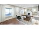 Inviting living room featuring a decorative fireplace, plush seating, and cozy decor at 2926 Indianapolis Ave, Indianapolis, IN 46208