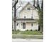 Charming two-story home with a covered front porch and well-maintained landscaping at 3502 N Illinois St, Indianapolis, IN 46208