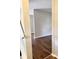 View of the living room and a doorway entrance from the hallway at 3502 N Illinois St, Indianapolis, IN 46208