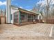 Expansive back deck offering ample space for outdoor furniture and entertaining with fenced in area at 3504 Morgan Oaks Cir, Martinsville, IN 46151