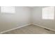 Bedroom features modern flooring, neutral paint, and bright light at 3550 Winings Ave, Indianapolis, IN 46221