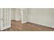 Versatile room with wood floors and doors to other rooms, perfect for an office or bedroom at 4087 Railhead Ave, Westfield, IN 46074