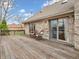 Relaxing deck with scenic views and comfortable seating; the perfect retreat for quiet moments outdoors at 454 Roberson Blvd, Mooresville, IN 46158