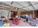 A cluttered garage showing signs of disrepair at 5374 Marigold Dr, Plainfield, IN 46168