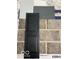 Selection of materials for the home's exterior, including brick, siding and shutters at 5721 Palazzo Ln, McCordsville, IN 46055