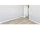 Comfortable bedroom with hardwood floors and neutral paint, ready for new decor at 718 Marie Ln, Fortville, IN 46040