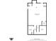 Floor plan showing a large basement recreation room, laundry, and utility room with a full bath at 7482 N Maple Dr, Frankton, IN 46044