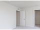 A bright bedroom features neutral walls, carpet, and white trim, exuding a clean, modern aesthetic at 827 Allandale Ave, Westfield, IN 46074