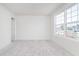 A bright bedroom with carpet and a double window offers plenty of natural light at 827 Allandale Ave, Westfield, IN 46074