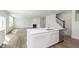 Spacious kitchen featuring a central island and hardwood floors at 827 Allandale Ave, Westfield, IN 46074