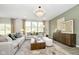Stylish living room with comfortable seating, large windows, and elegant decor at 827 Allandale Ave, Westfield, IN 46074